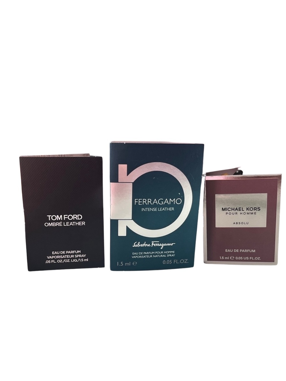 ✨ Tom Ford Ferragamo Michael Kors Men’s Cologne Sample Trio